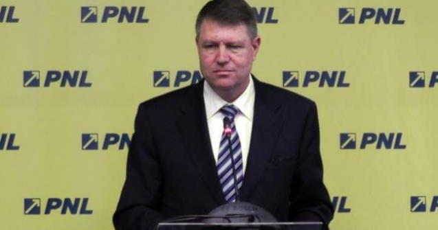 Klaus Iohannis va candida la presedintia PNL