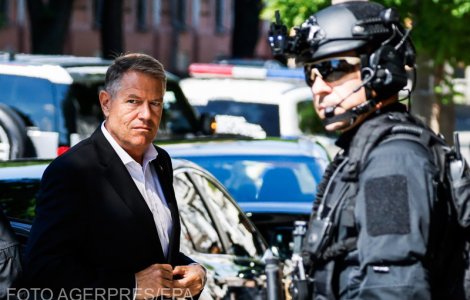 A purtat sau nu Klaus Iohannis vestă antiglonț în timpul vizitei în Ucraina?