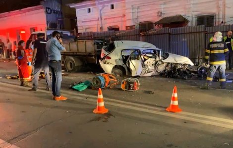 VIDEO O șoferiță beată a omorât 4 oameni, în Iași