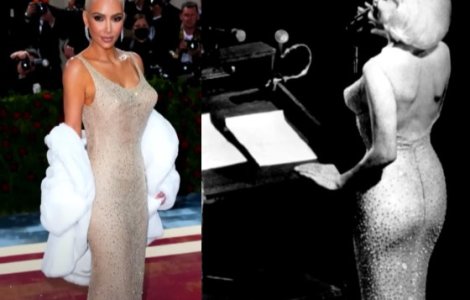 Kim Kardashian, acuzată că a „deteriorat iremediabil” rochia lui Marilyn Monroe
