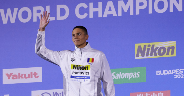 Câți bani va câștiga David Popovici după ce a devenit dublu campion mondial