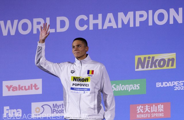 David Popovici, noua revelație a sportului rom&acirc;nesc. C&acirc;ți bani va c&acirc;știga după ce a devenit dublu campion mondial la &icirc;not