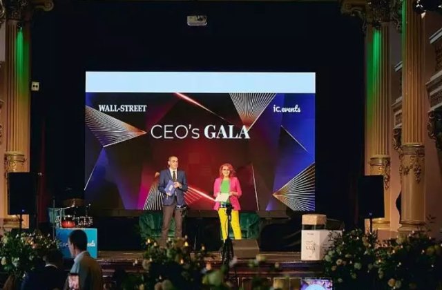 Wall-Street a premiat cei mai importanți și autentici lideri din Rom&acirc;nia &icirc;n prima ediție a evenimentului &ldquo;CEO&rsquo;s Gala - Remarkable leaders that inspires the future&rdquo;