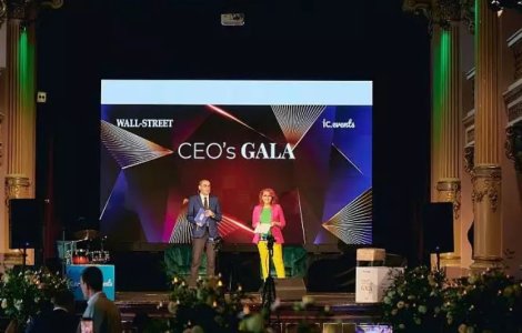 Wall-Street a premiat cei mai importanți și autentici lideri din România în prima ediție a evenimentului “CEO’s Gala - Remarkable leaders that inspires the future”