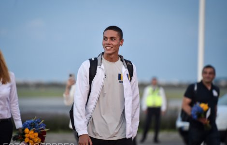 David Popovici, mesaj la sosirea în România