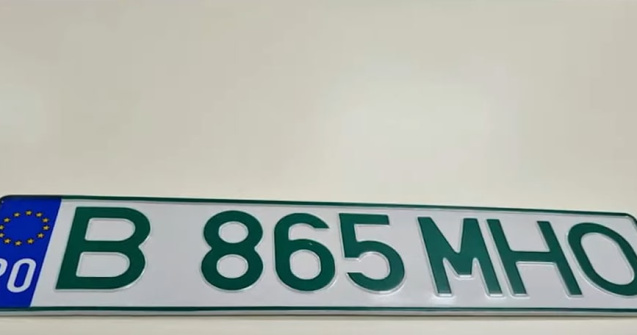 Primul număr de înmatriculare verde în România. Mașinile care beneficiază de ele