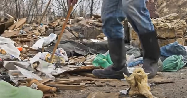 Hala Republica din București, o groapă de gunoi