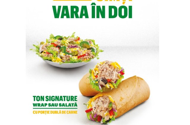 Subway lansează un meniu de vară cu produse noi cu ton