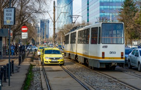 Primăria Capitalei va moderniza o parte din liniile de tramvai avariate
