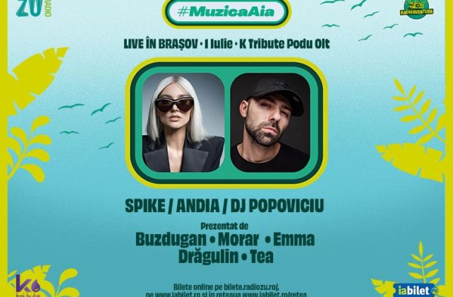 Ești invitat la PARTY cu #MuzicaAia! Hai la dans cu Mihai Morar, Daniel Buzdugan, Vlad Drăgulin, Emma de la ZU și Tea Teodorescu