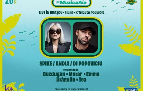 Ești invitat la PARTY cu #MuzicaAia! Hai la dans cu Mihai Morar, Daniel Buzdugan, Vlad Drăgulin, Emma de la ZU și Tea Teodorescu