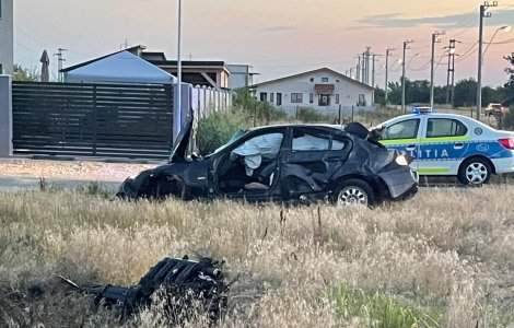Doi tineri de 18 ani au murit într-un cumplit accident, in Dolj
