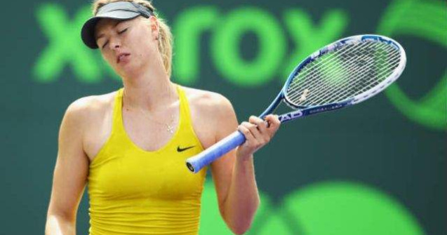 Sarapova a tremurat, dar a reusit sa o "imblanzeasca" pe Halep