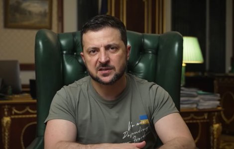 Zelenski: Universitatea Pedagocică din Harkov, distrusă de un atac rusesc