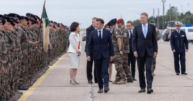 Franța construiește o nouă bază militară NATO în România