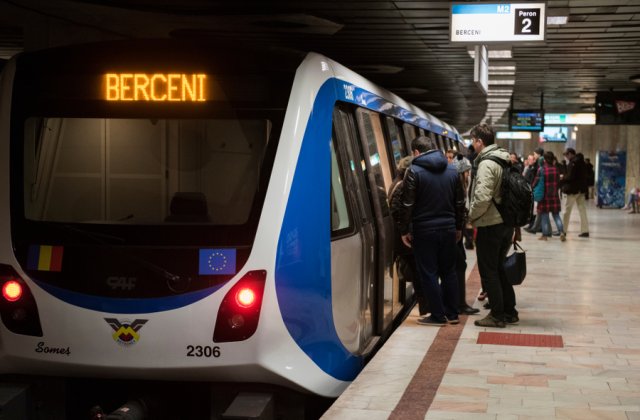 Tentativă de suicid la stația de metrou Piața Victoriei