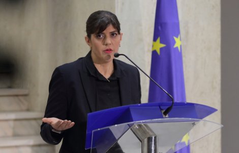  VIDEO Laura Codruţa Kovesi, întrebată dacă va candida la prezidenţiale: „Nu”, „No”, „Nein”, „Nie” 