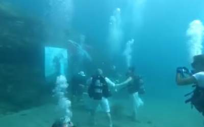 VIDEO Nuntă ieșită din...