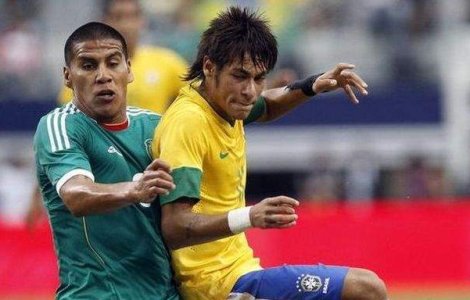  Cupa mondiala  Brazilia - Mexic, scor 0-0