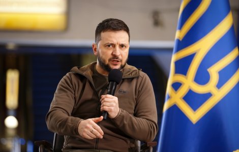 Zelenski: „Rusia foloseşte Ucraina ca teren de testare pentru a ataca alte ţări”