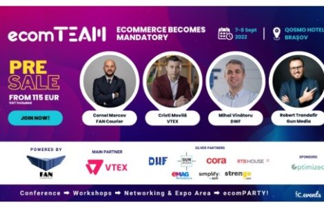 Tot ce trebuie să știi despre e-commerce: Vino la ecomTEAM 2022 pentru a afla cum să vinzi online mai bine