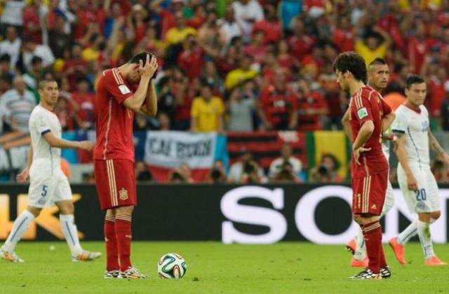 Campioana mondiala en-titre Spania, eliminata in grupe