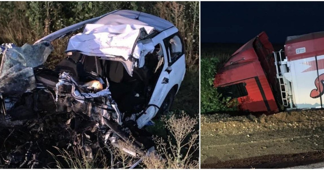 Accident grav în Teleorman. Trei copii minori și părinții lor au murit