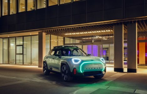 Acesta este noul concept Mini Aceman, primul crossover electric al mărcii
