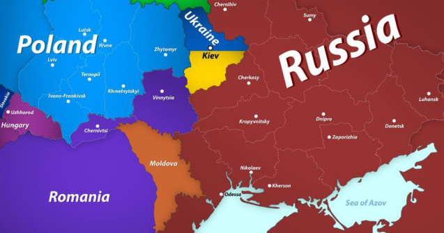 Medvedev a publicat o hartă cu noua Ucraină. Cum arată aceasta