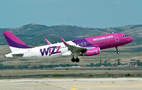 Wizz Air va introduce două rute noi pe aeroporturile din România