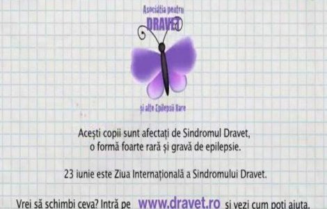 Ziua Internationala a Sindromului Dravet, marcata luni, pentru prima oara, in Romania si in lume
