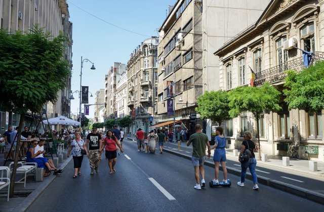 Un nou weekend de străzi deschise la București. Ce zone vor deveni pietonale