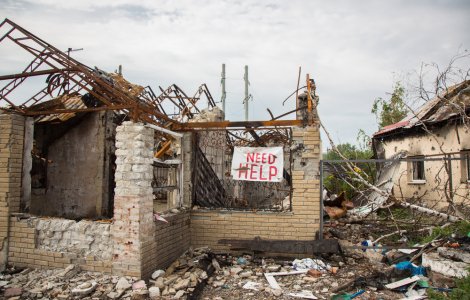 Zelenski îi îndeamnă pe oamenii din regiunea Donețk să plece