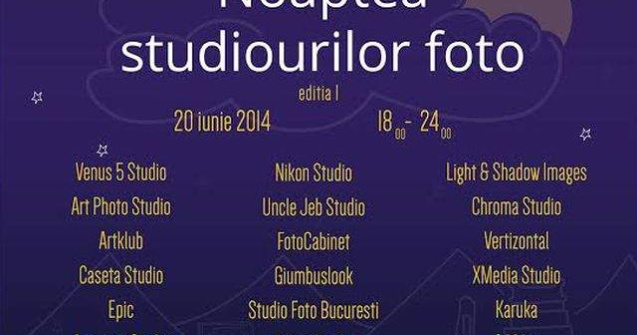 Noaptea Studiourilor Foto: 20 de studiouri, peste 1500 de vizitatori