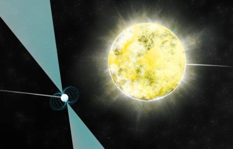 Astronomii au descoperit o stea de diamant, de marimea Terrei