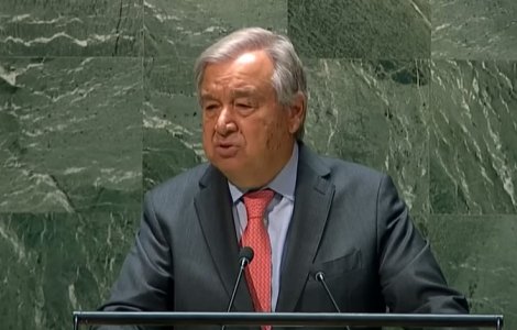 Secretarul general ONU: ”Umanitatea este la o neînțelegere distanță de distrugerea nucleară”
