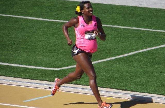 O atleta insarcinata in 34 de saptamani a concurat la Campionatele SUA!