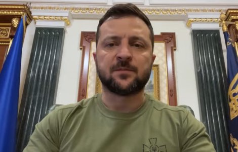 Președintele Volodimir Zelenski exclude orice negocieri dacă Rusia va organiza referendumuri în zonele cucerite