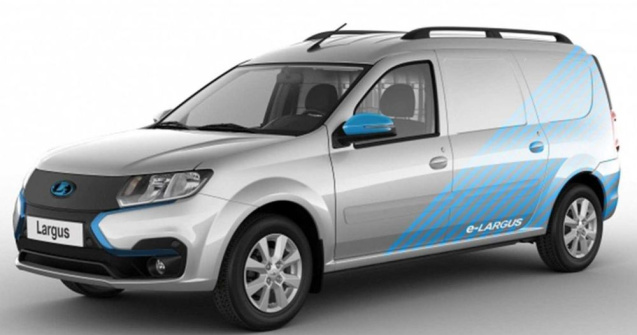 Prototipul primului model electric Lada. Bazat pe vechea Dacia Logan MCV