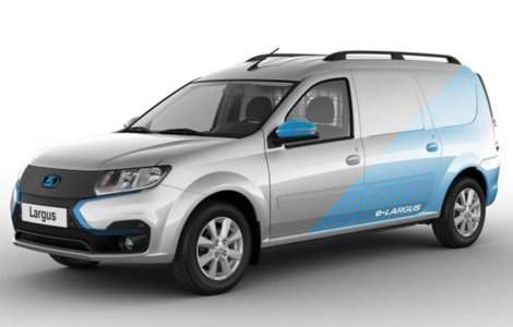 Prototipul primului model electric Lada. Bazat pe vechea Dacia Logan MCV
