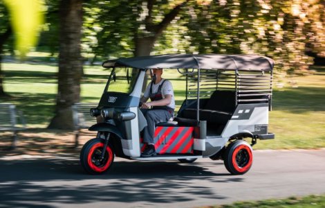 O ricșă cu inimă de Audi