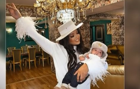 Larisa Udilă își creștinează astăzi fiul. Milan a împlinit un an: „Iubirea mea infinită”