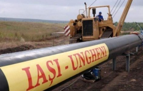 Lucrarile din Romania la gazoductul Iasi-Ungheni au fost finalizate