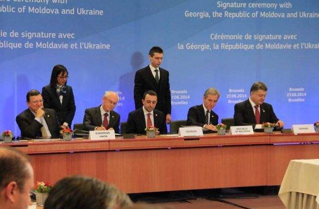 Romania, prima tara care ratifica acordurile UE cu R.Moldova, Georgia si Ucraina