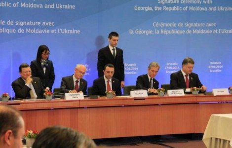 Romania, prima tara care ratifica acordurile UE cu R.Moldova, Georgia si Ucraina