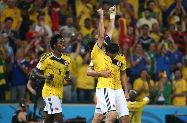 [CUPA MONDIALA] Columbia a invins Uruguay si s-a calificat in sferturi