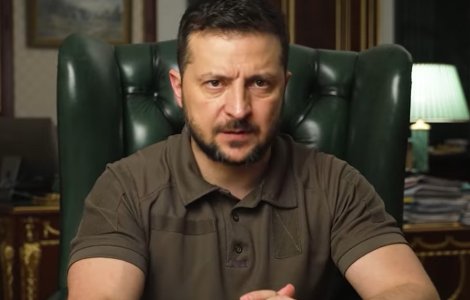 Președintele Volodimir Zelenski cere comunității internaționale să reacționeze în cazul centralei de la Zaporojie