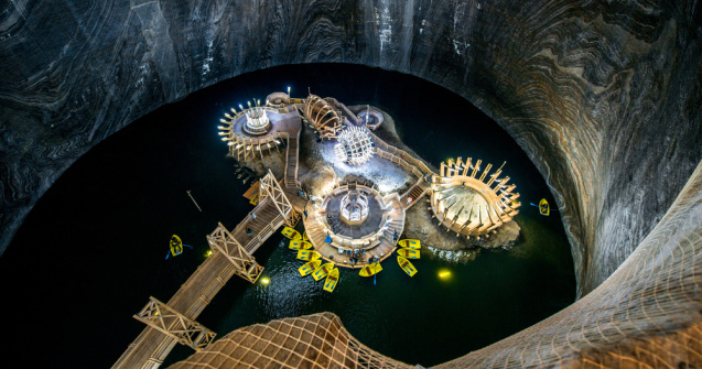 Salina Turda, miracol al naturii pus în valoare de om