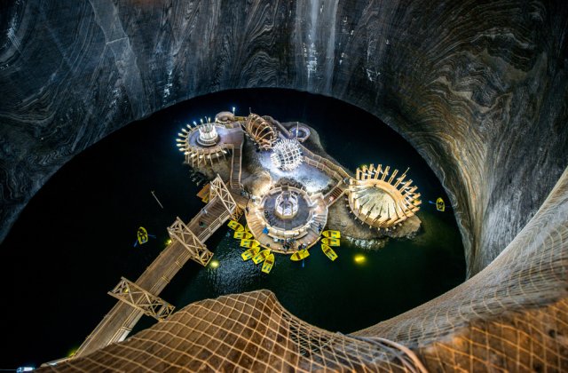 Salina Turda, miracol al naturii pus &icirc;n valoare de om