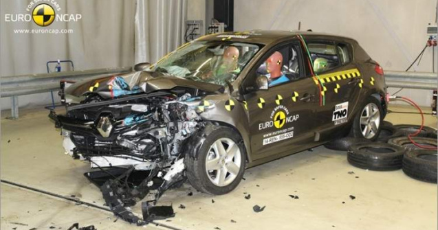 Soc la EuroNCAP: Renault Megane, doar 3 stele